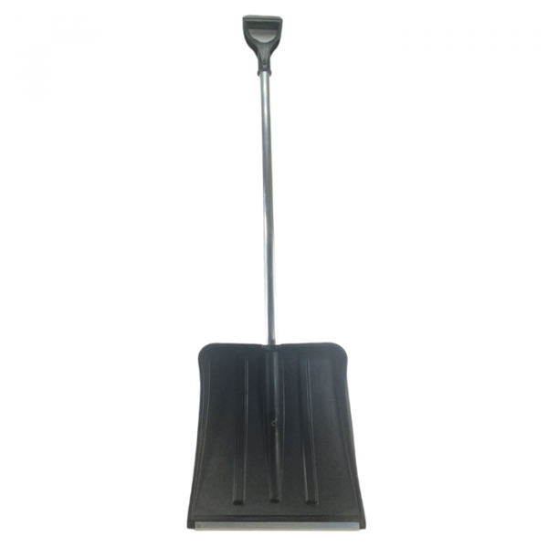 Shovel Snezhinka frost-resistant with an aluminum level, alyumin. handle and V-handle (380*380) 2369